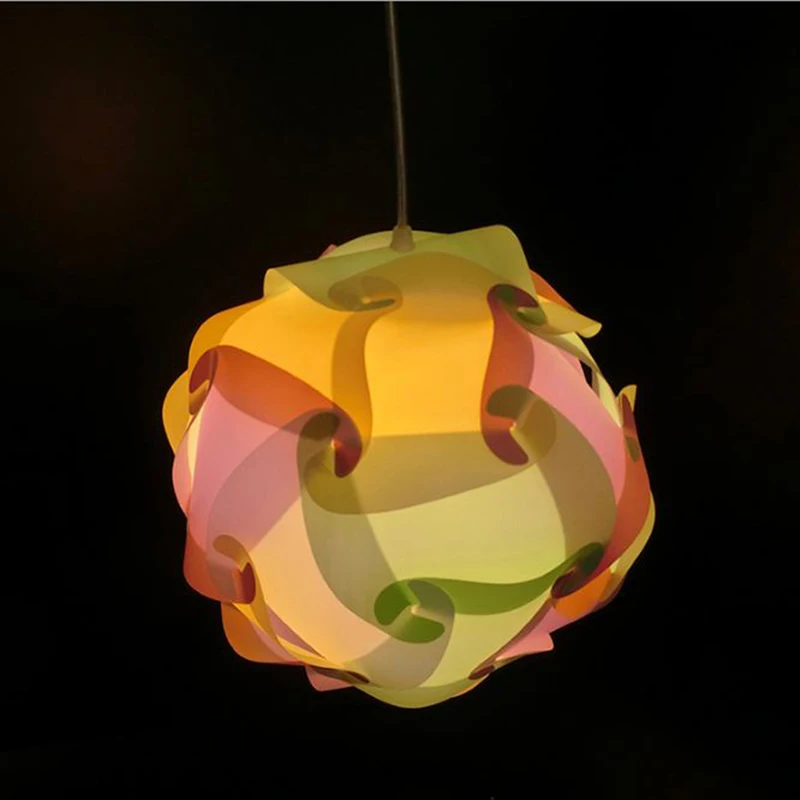 IQ шар тени цветной креативный абажур светильника аксессуары DIY абажуры|diy lampshade|ball
