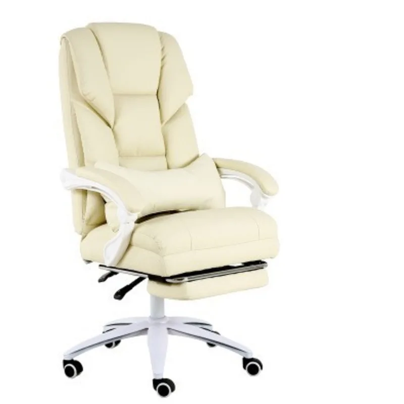 

High Quality Jh02 Poltrona Silla Gamer Live Chair Ergonomics Synthetic Leather With Footrest Office Furniture Steel Feet