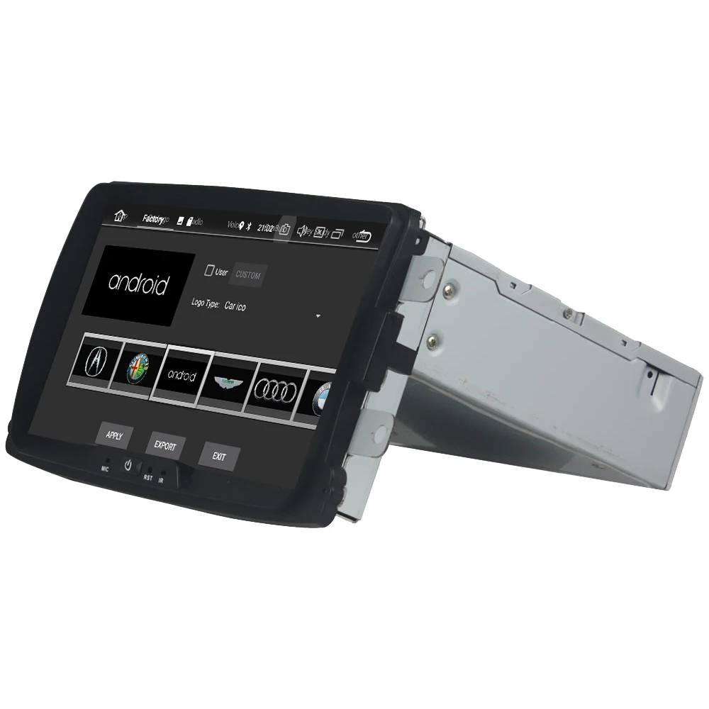 Best KLYDE Octa Core 4G Android 8.0 4GB RAM 32GB ROM Car DVD Player Radio For Renault Duster Dacia Lada Sandero Captur Xray 2 Logan 2 2