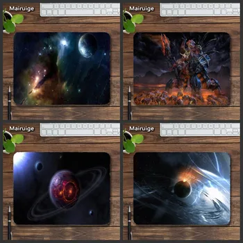 

Mairuige New Arrival High Quality Mousepad Starry Sky Design Space Scenery PadMouse Rubber Mat customize mini pc tablet deskmat