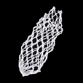 

White 6PCS/Set Billiard Pool Snooker Table Mesh Net Bags Pockets Club Kit Snooker Accessories 27X11cm