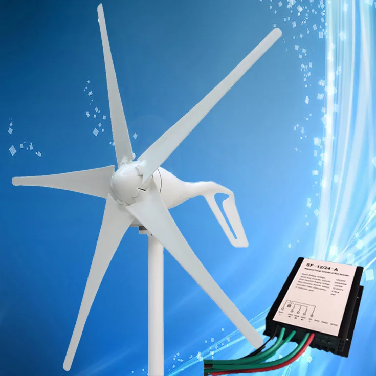 

400W Wind Turbine Kit; 400W Wind Power Generator with 3PCS Blades, for Land and Marine Use, CE Certificate Approved
