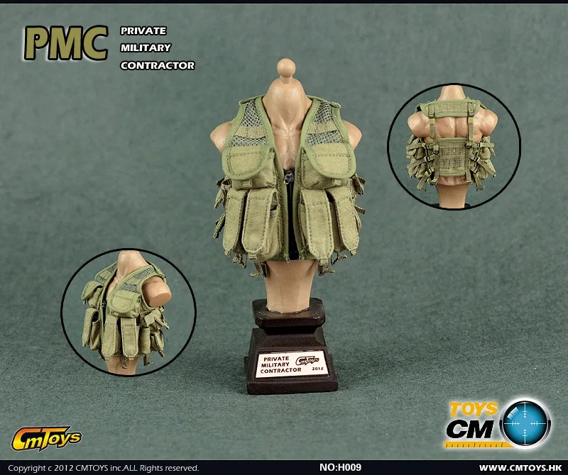 Cmtoys 1/6 PMC H008 H009 солдат серии бороды фигурку модель