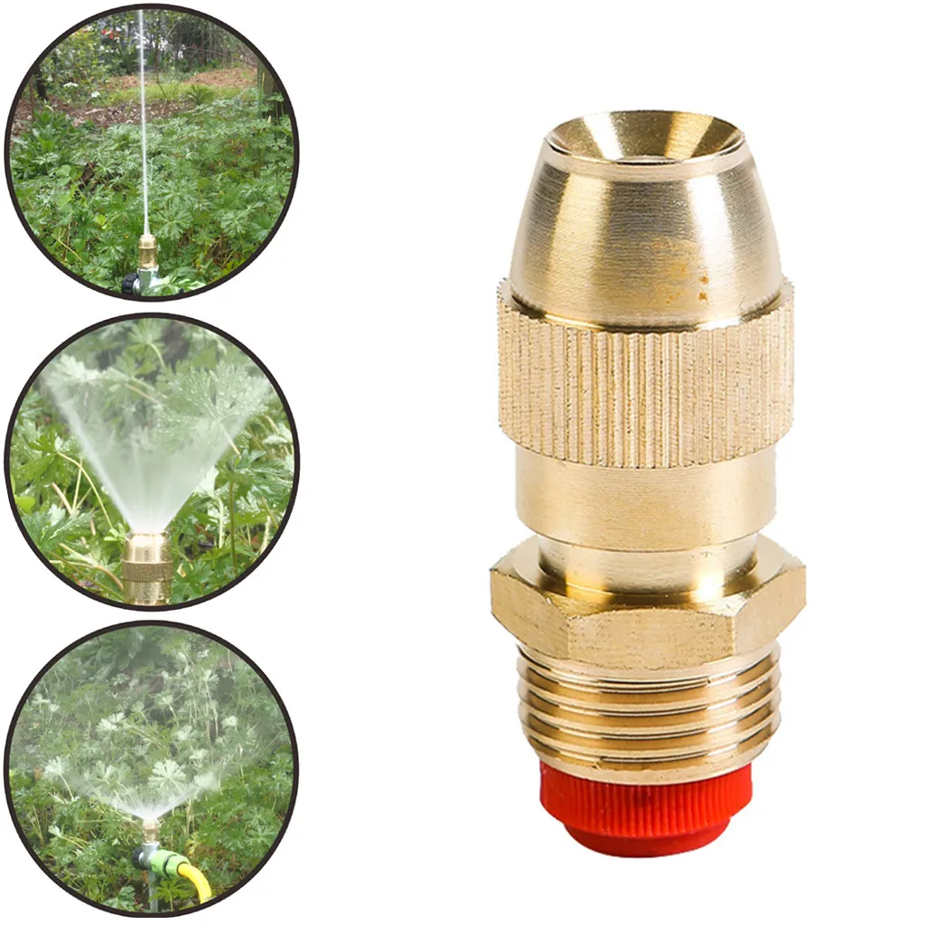

Adjustable Brass Sprayer Hose Nozzle, High Pressure Straight Copper Gun for Car Wash, Watering Flower Garden Hose Wand