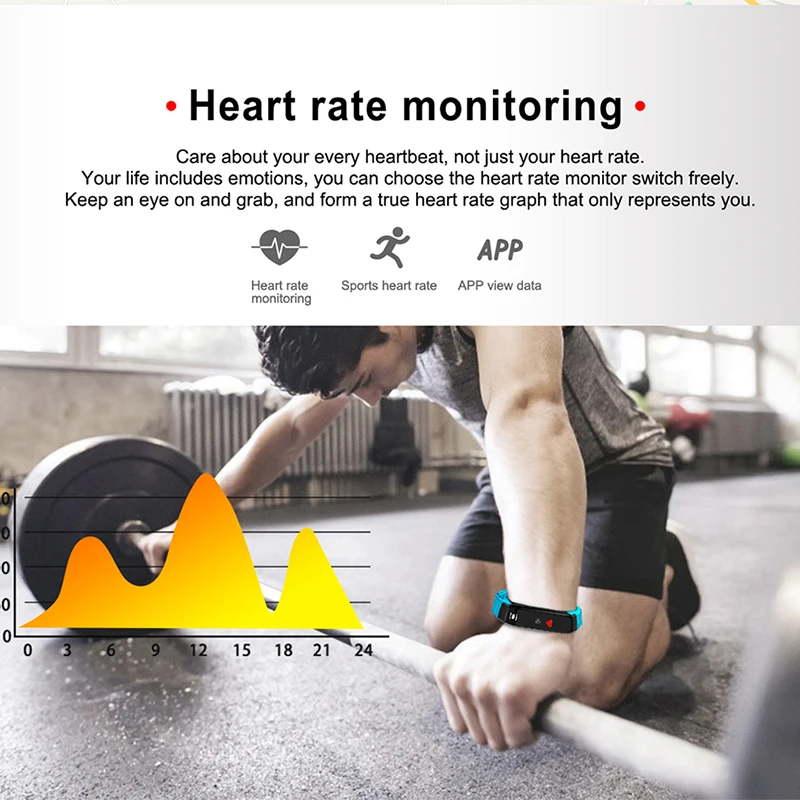 LIGE фитнес-трекер Водонепроницаемый Смарт-браслет для мужчин и женщин монитор сердечного ритма спортивный режим смарт-часы для Android IOS