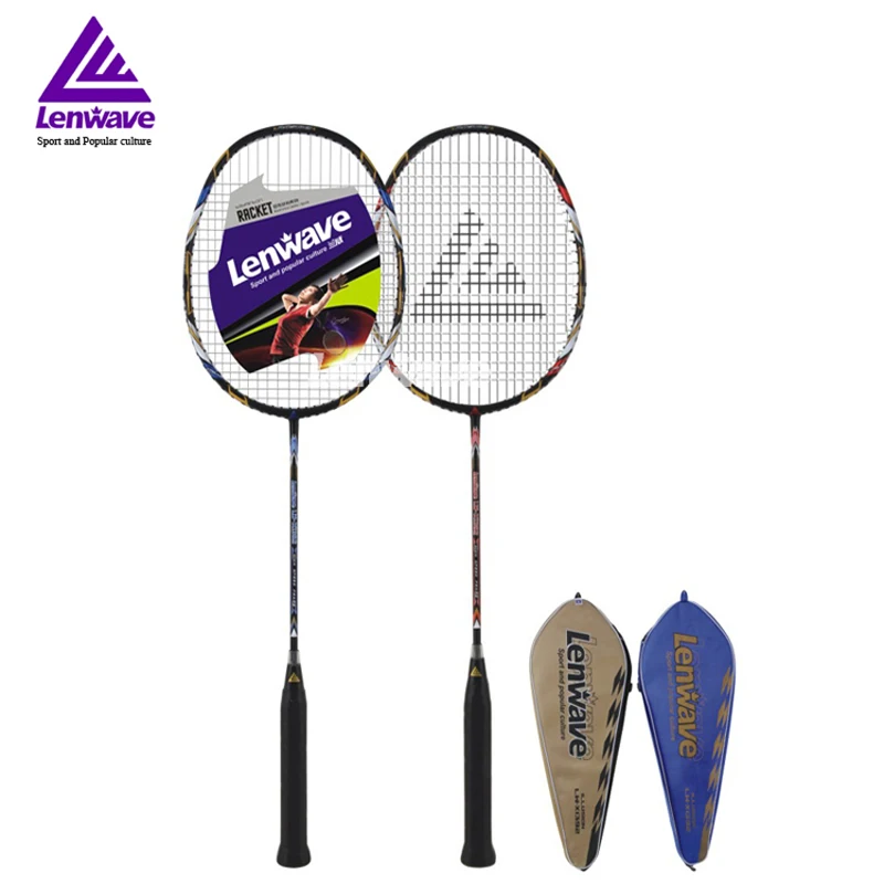 High Quality Carbon 1 Piece Badminton Racket And Bag Men Women Sports