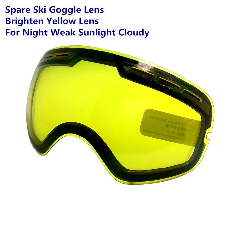 Prix pour Benice Marque Ski Lunettes Nuit Éclaircissant Lentille Faible Lumière Nuageux Météo Égayer Jaune De Rechange Lentille Nuit Snowboard Lentille Prix pour Benice Marque Ski Lunettes Nuit Éclaircissant Lentille Faible Lumière Nuageux Météo Égayer Jaune De Rechange Lentille Nuit Snowboard Lentille