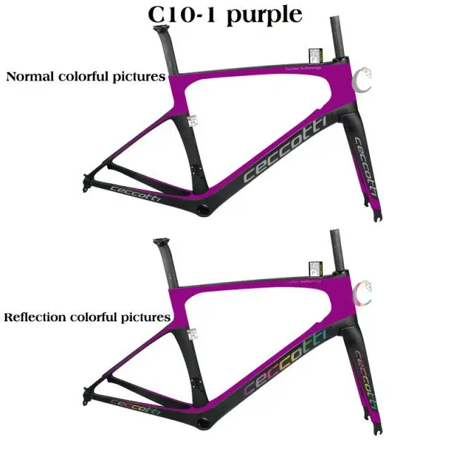 Clearance 2019 carbon road bike frame Bottom Barcket PF30 BB30 Taiwan carbon fiber T1000 carbon bicycle frame Di2 And Mechanical Both 11