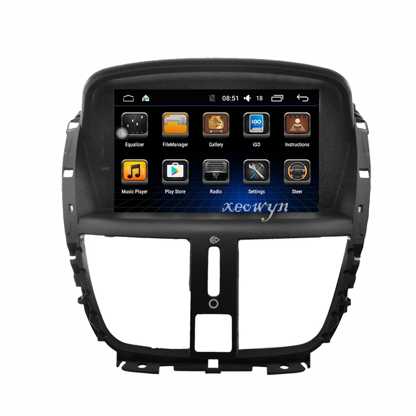 Best Android 9.0 Car dvd player for Peugeot 207 2007-2014 GPS Navigation Radio stereo Bluetooth USB multimedia free gps map 3 Best Android 9.0 Car dvd player for Peugeot 207 2007-2014 GPS Navigation Radio stereo Bluetooth USB multimedia free gps map 3