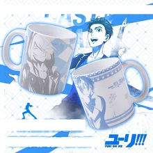 Аниме JK YURI! На льду для косплея, с Юрием плисетски керамический кружка для кофе Чай на каждый день для питевых чашек подарок