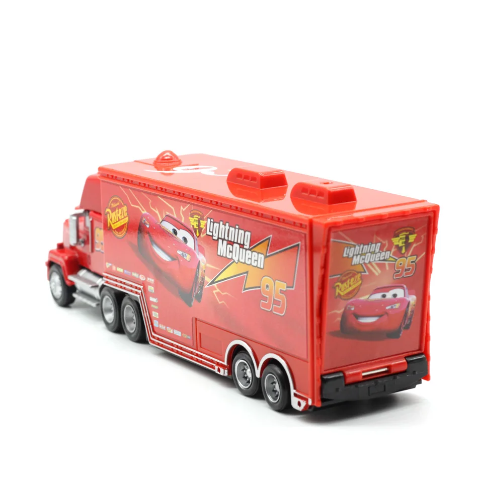 Disney Pixar Cars 3 9 видов стилей Mack Truck McQueen дядюшка 1:55 литье под давлением из металлического сплава и пластика модель игрушки автомобиль Подарки для детей