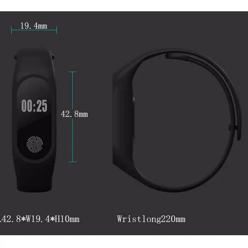 smart m2 fitness watch review