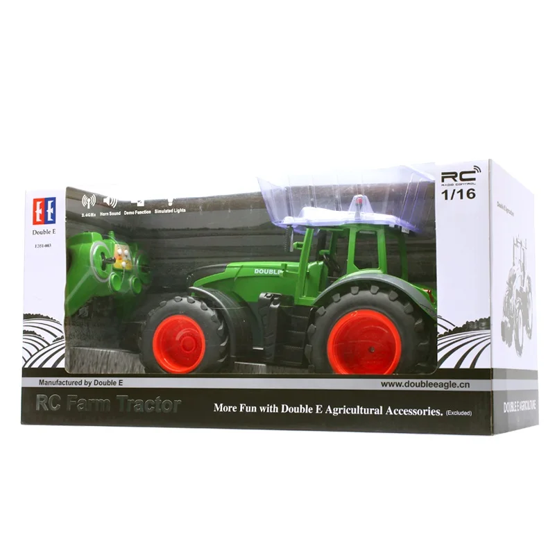 double e rc tractor