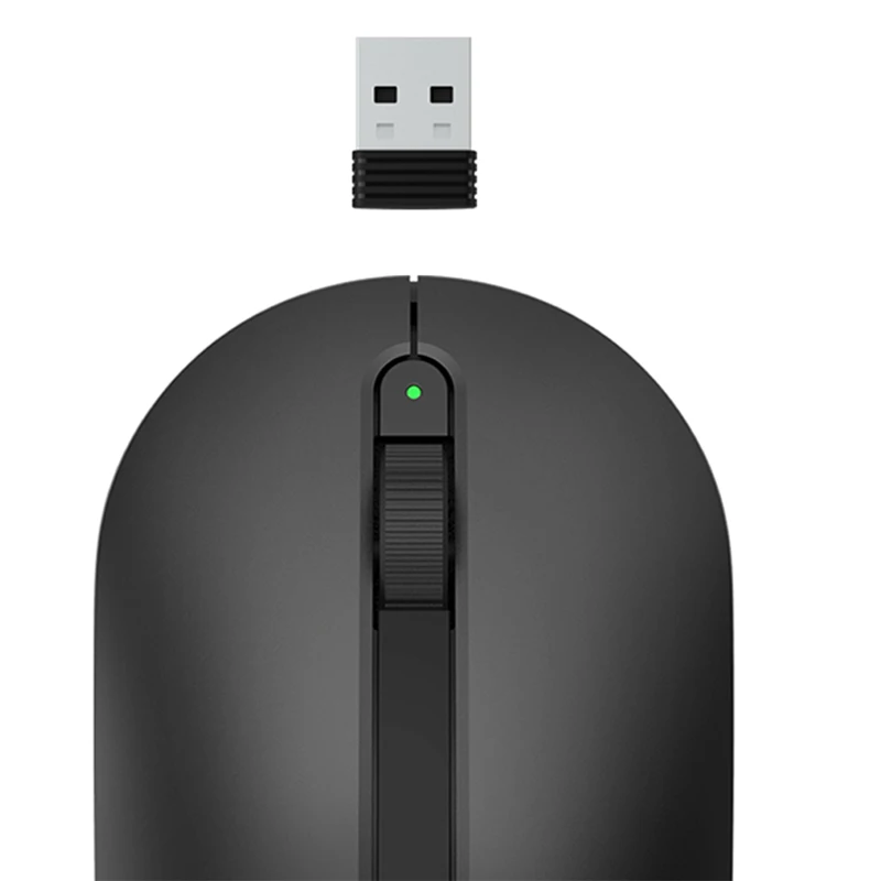 Беспроводная оптическая мышь Xiaomi Miiiw 2 4 ГГц 1000 точек/дюйм для домашнего офиса