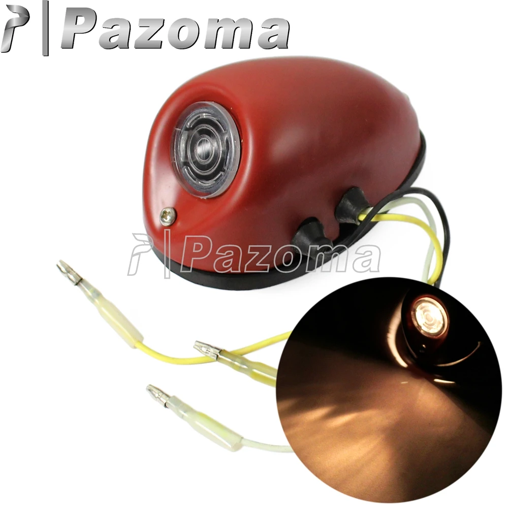 

For Zundapp DB DS DBK KS KS750 12V Front Sidecar Fender Light Mudguard Lights for BMW M1 M72 R12 R75 R71 K750 Dnepr Ural Sidecar