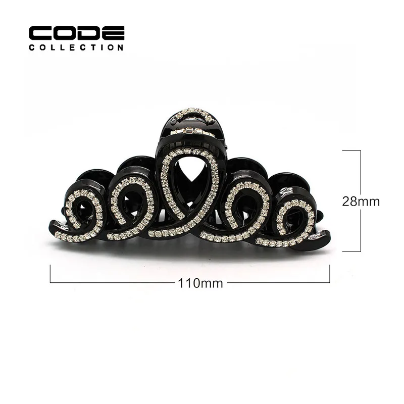 New Style Rhinestone Hair Clips for Women Hair Claws Hair Accessories Barrette Hairpins