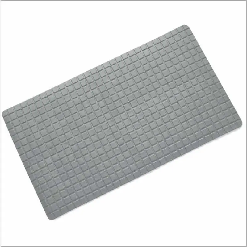 

40*71cm Shower Mat Home Square Lattice Bathroom Shower Bath Tub Anti-Slip Mat Pad White/Light Gray/Khaki