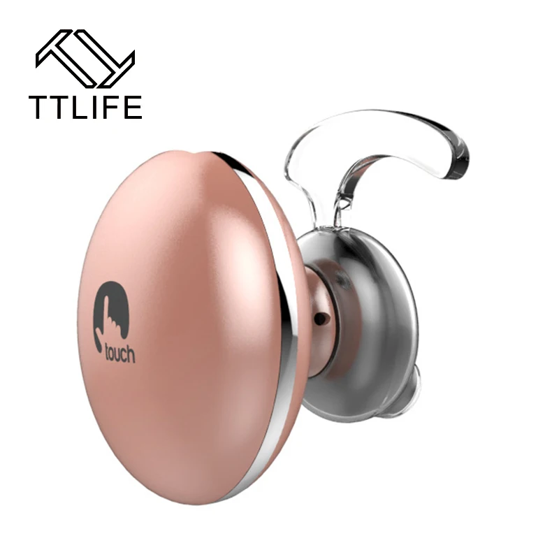 

TTLIFE Mini Bluetooth wireless Invisible Earphone headphone Stereo In-Ear Headset for Mobile Phone for computer OF 5 colors