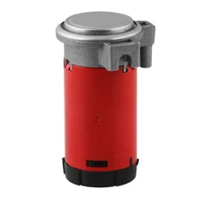 12 В компактный автомобиль Улитка двойной тон Электрический насос Сирена Громкий звук Рог Грузовик