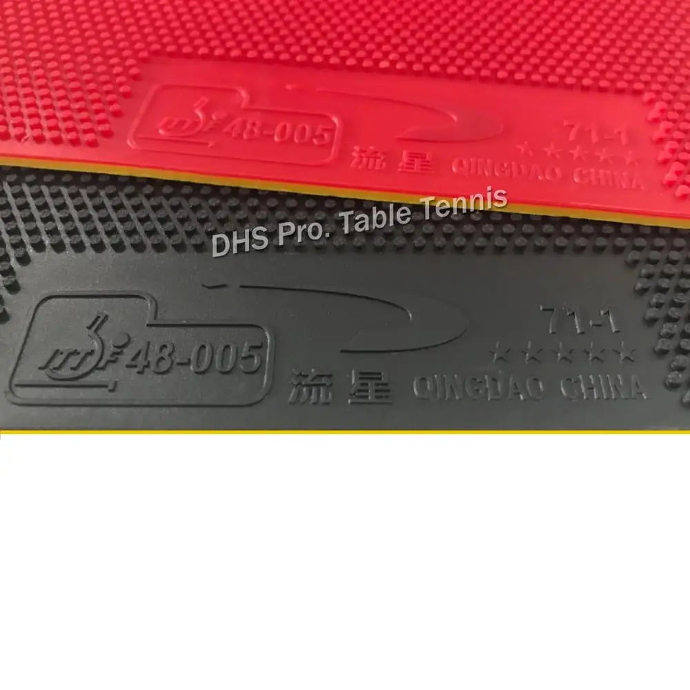 نيزك (ليو شينغ) 71-1/71-2 المغادرة (خاص) تنس طاولة المطاط بينغ بونغ الإسفنج