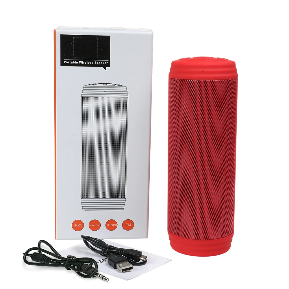 High Power Portable Wireless Bluetooth Speaker Dance loudspeaker FM TF Memory Card Outdoor Waterproof Stereo Subwoofer Amplifier