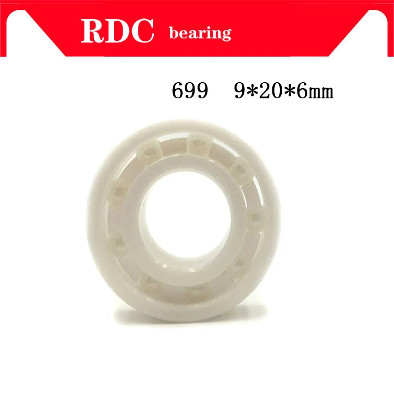 

Free Shipping 4PCS 699 9x20x6mm High quality full ZrO2 ceramic ball bearing zirconia bearing 9*20*6mm Factory sales