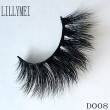 UPS 100 пара/лот ресницы норковые ресницы толстые натуральные длинные накладные ресницы 3D норковые ресницы большой объем мягкие драмати