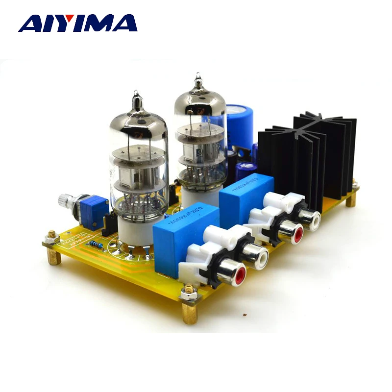 

Aiyima 6N2 Tube Amp Preamp PRT-02A Tube PreAmplifier Board Refers to AUDIONOTE-M7 Preamplifier DIY Speaker Home Theater