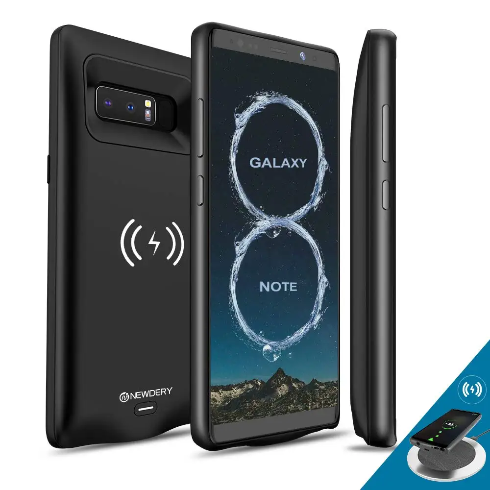 Беспроводной аккумулятор чехол для S8 S8 Plus S9 S9Plus Note 8 note 9 S10E S10 S10 Note 10 Plus Qi Беспроводная зарядка функция получения