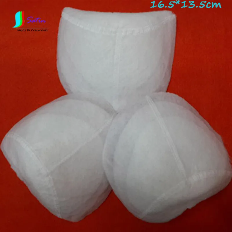 5 Pairs Turtle Back Shape White Female Big Size Fashionable Dress Cotton 3 Layers Shoulder Pads S0121L | Дом и сад