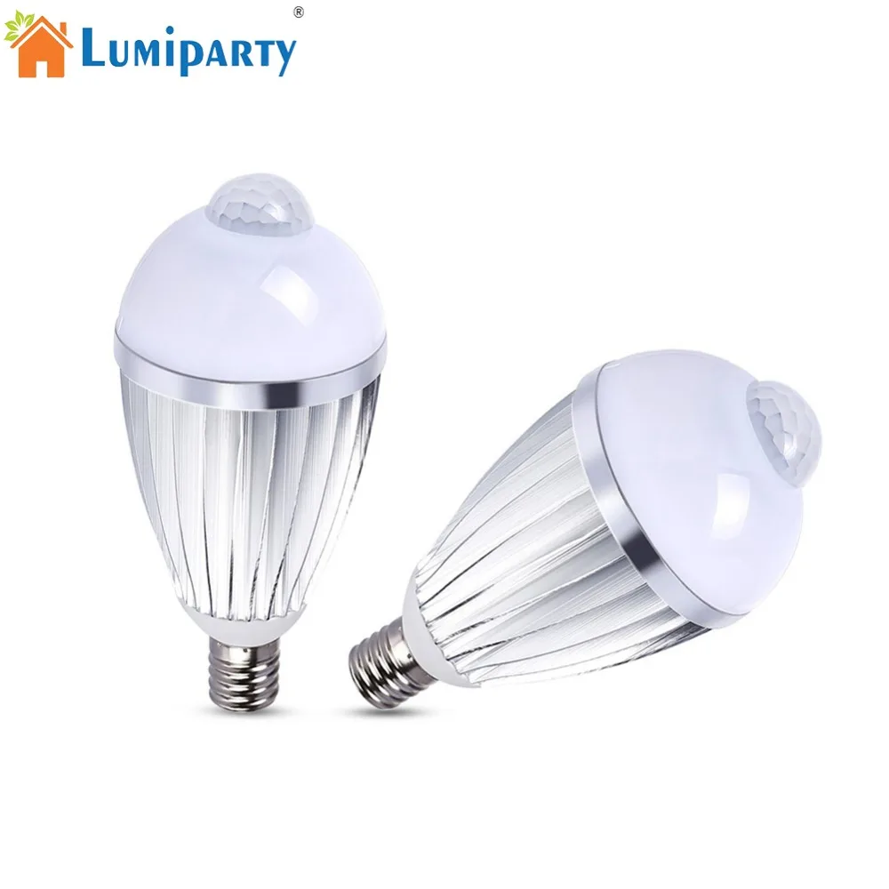 

7W E17 LED Motion Sensor Light Bulb Cold White/Warm White Smart Auto On/Off LED Bulbs for Stair Hallway Balcony Corridor