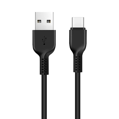 НОСО USB Type C Кабель быстрой зарядки синхронизации данных USB C кабель для Xiaomi Mi A1 A2 8 6 samsung S9 S8 USB-C Зарядное устройство телефонный шнур Тип-C tipe c - Цвет: black