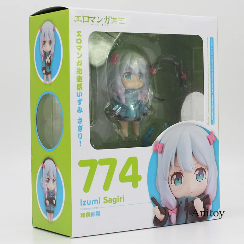 Eromanga Sensei lzumi Sagiri Nendoroid 774 версия милая кукла ПВХ фигурка Коллекционная модель игрушки 8,5 см