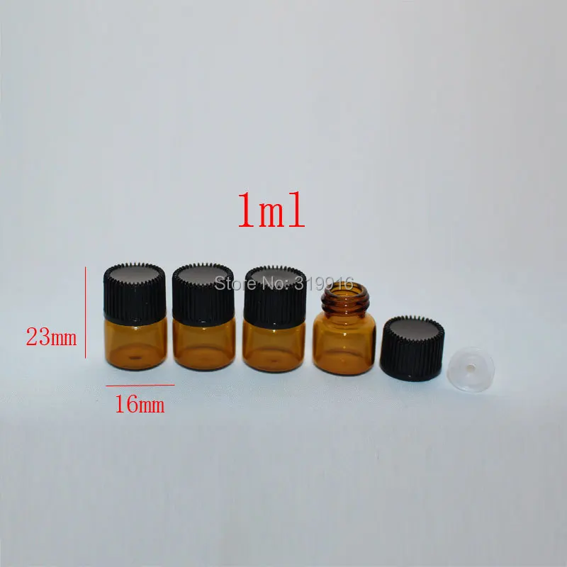 1ml- brown -oil-bottle