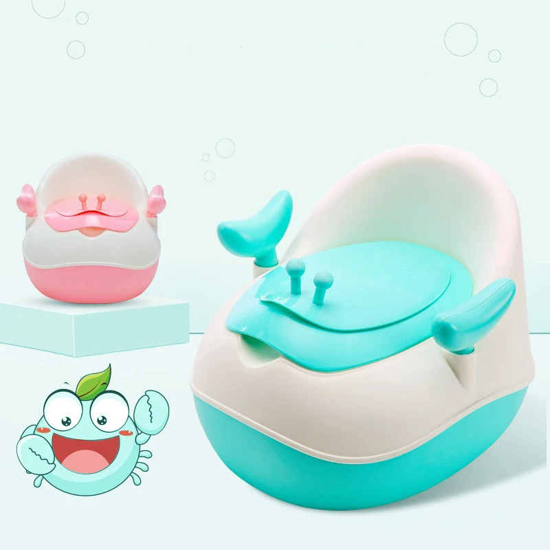 

New 3 Colors Baby Toilet Potties Children's Urinal Toilet seat Cute Cartoon Boys Girls Potty Training Toddler Travel Potty