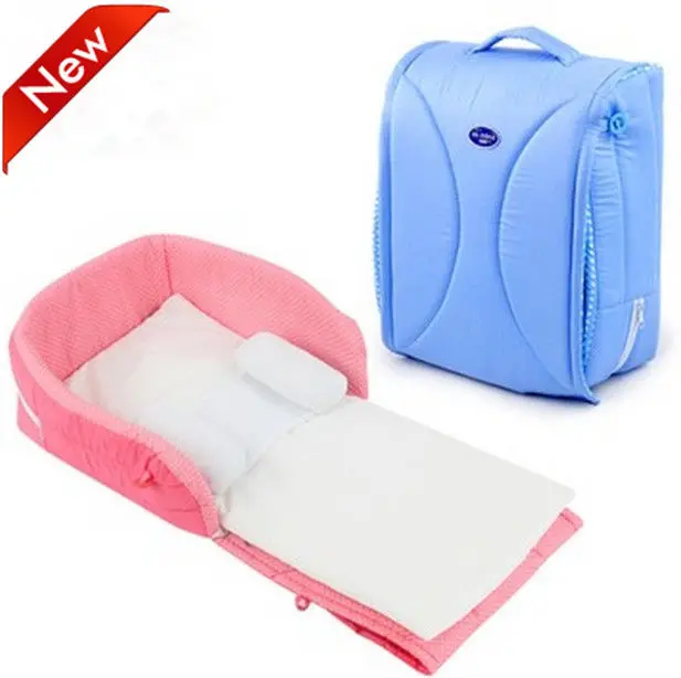 Mummy Baby Travel Bag Portable Infant Nursery Crib Folding Bedinfant
