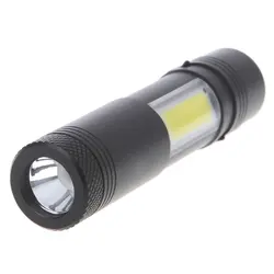 12000 люмен мини-фонарик XPE + светодиодный COB светодиодный фонарик лампа Penlight AA/14500 4 режима