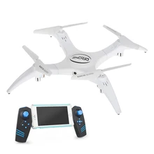 Профессиональный беспилотник с камерой 2,4G Wifi FPV 0.3MP Съемная рукоятка высота удержания RC Квадрокоптер вертолеты с дистанционным управлением