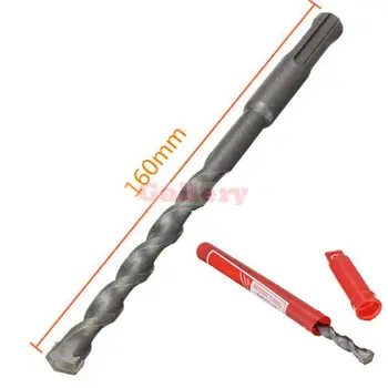 

9mm Masonry Drill Bit 160mm Carbide Tungsten Hammer Drill Bit Round straight Shank