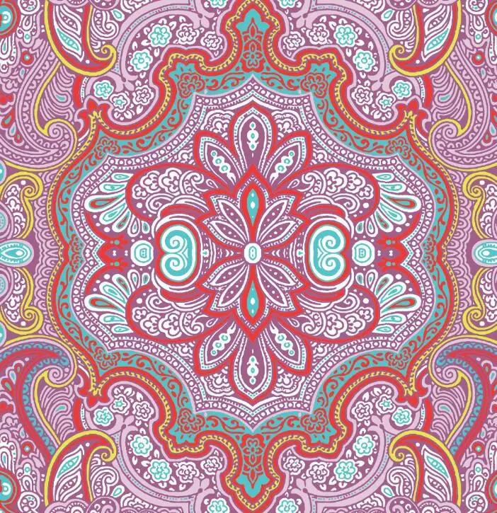 

digital printing silk like fabric