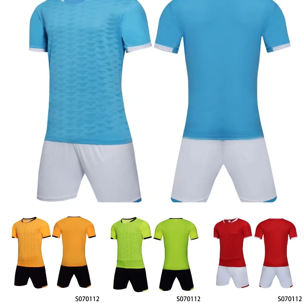Soccer Jersey triseven S070112 Football Training Sets Blank Version Customer Design Customize Logo DIY Create Team Jersey Man