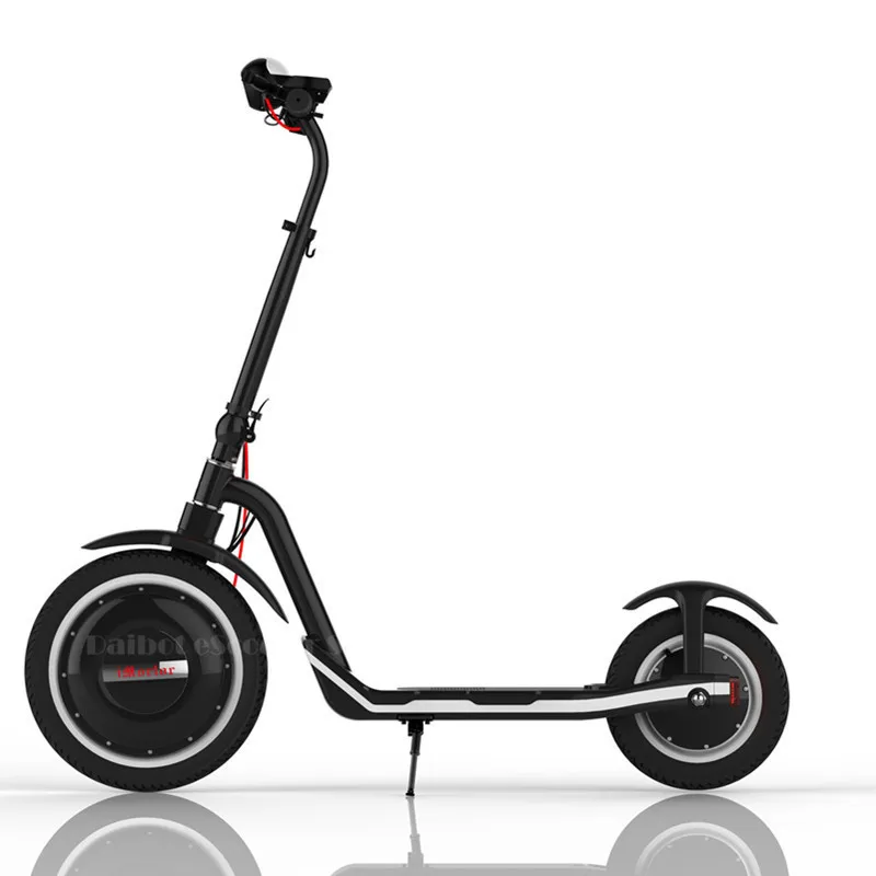 Daibot Electric Scooter Foldable Two Wheels Electric Scooters 16 Inch 350W 36V Scooter Electric Off Road BlackRed For Adults  (13)