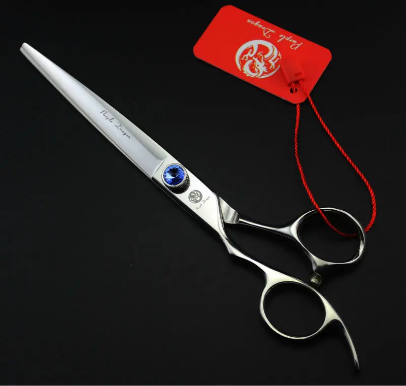 Высокое качество 7 дюймов Парикмахерские ножницы парикмахерские ножницы Профессиональные Парикмахерские ножницы для левшей