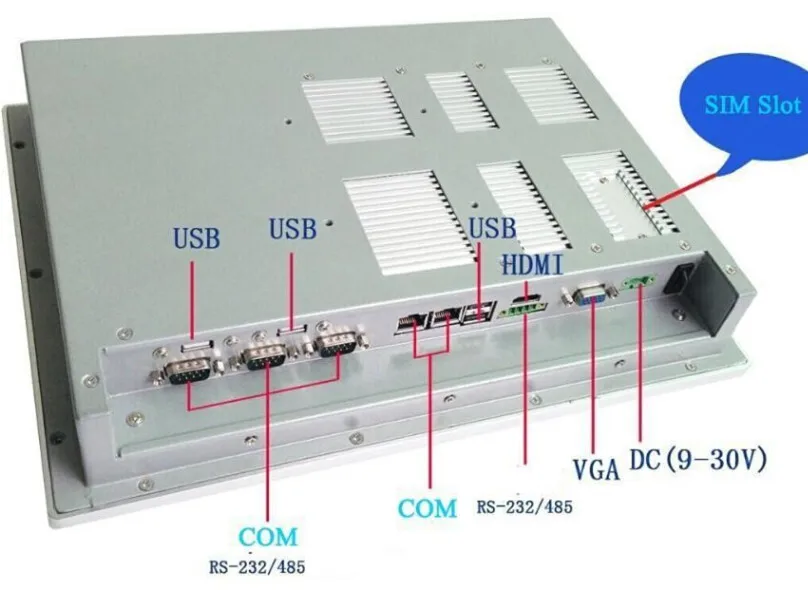 Высокая эффективность все в одном промышленный компьютер панель для LED-монитор Цифровой компьютер сенсорный ЖК-экран