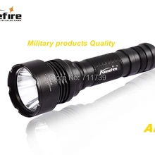 AloneFire AK5 CREE XM-L2 светодиодный 5 Режим супер верхний луч облучения фонарик фонарь светильник для 18650 аккумуляторной батареи