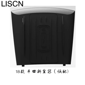 

Qi Wireless Charger For TOYOTA CROWN Low match 2018 For Phone Holder Wireless Charging Original Glove Box wireless charger