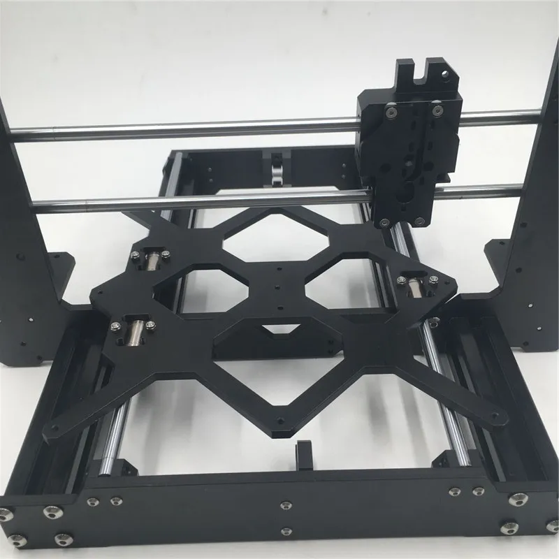 Funssor Prusa i3 MK3 3d принтер алюминиевый сплав Механическая Рамка комплект черный анодированный алюминиевый каркас набор