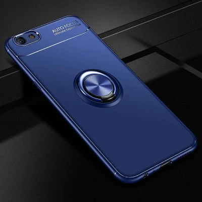 Чехлы для Huawei Honor 7A 5,4" Русский чехол с автомобильным держателем роскошный Силиконовый ТПУ задний Чехол аксессуар на Honor7A Dua-L22 бампер - Цвет: Blue
