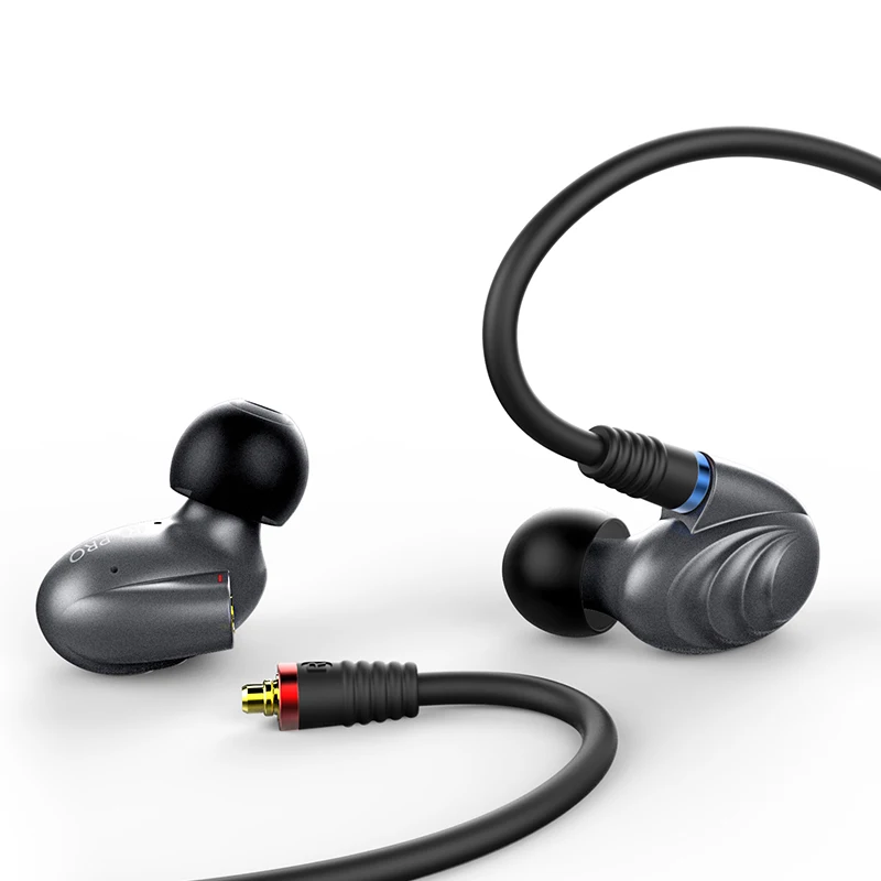 FiiO F9 Pro Triple Pilote Hybride In-Ear Monitors earphones 1 synamic and 2 balanced armature drivers 