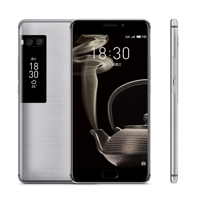Оригинал Meizu Pro 7 плюс 6 ГБ 128 MTK Helio X30 Дека Core 2 ГГц 5 дюйма AMOLED Экран двойной камеры
